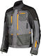 Klim Carlsbad Winter Men's Riding Jacket Waterproof Asphalt-Strike Orange