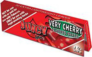 Juicy Jays Very Cherry Zigarettenpapier 1+1/4 32 Blätter 1Stück