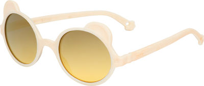 KiETLA Ourson 2-4 Years Kids Sunglasses Cream OU3SUNCREAM