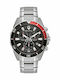 Bulova Sport Men's Watch 44mm Chronograph Battery with Silver Metal Bracelet