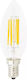 Stimeno Λάμπα LED 6W για Ντουί E14 και Σχήμα C35 Ψυχρό Λευκό 540lm Dimmable