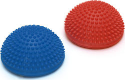 Sissel Spiky Dome Set Balancekissen Rote mit Durchmesser 16cm 2Stücke