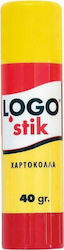 Logo Glue Stick Regular Non-toxic Large Size for Crafts 40gr No Solvents 66ΑΕ24