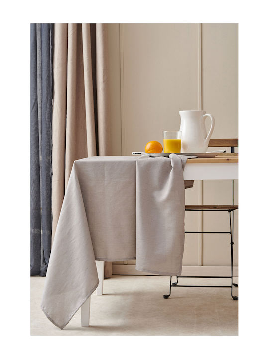 Palamaiki Kalia Polyester Tablecloth Grey 45x140cm