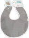Ti-Tin Bib Fabric with Button Black