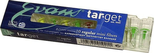 Evans Πίπες Τσιγάρων Target 8mm 10τμχ