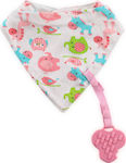 Lorelli Pink Animals Bandana Fabric with Hoop & Loop Fastener Pink Animals