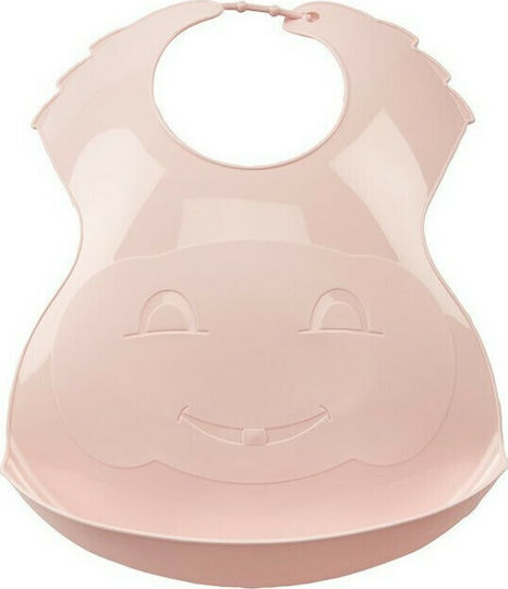 Thermobaby Αδιάβροχη Σαλιάρα Πλαστική με Κουμπί & Τσέπη Μωβ Thermobaby Αδιάβροχη Σαλιάρα Πλαστική με Κουμπί & Τσέπη Μωβ