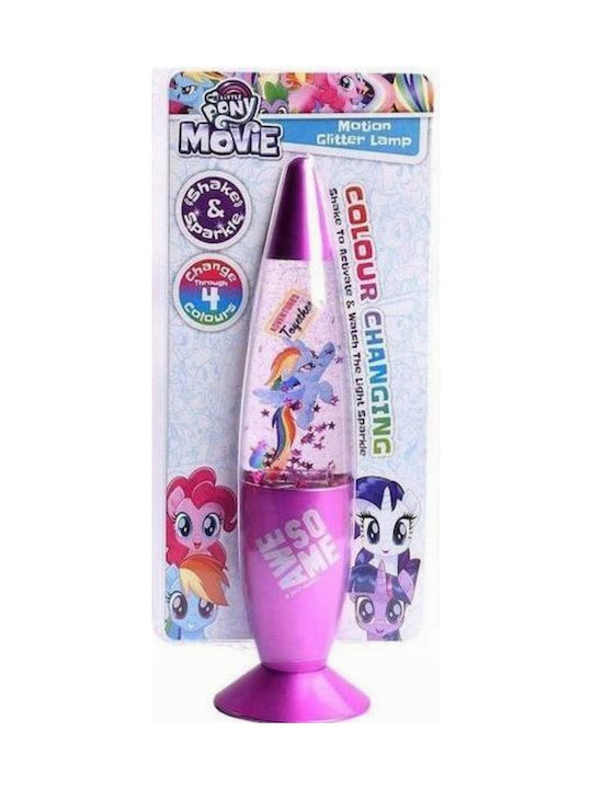 Blue Sky Studios Kids Decorative Lamp My Little Pony Glitter Pink