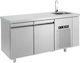 Bambas Frost Commercial Refrigerator 358lt with 2 Doors 0/+10°C L159xD70xH85cm