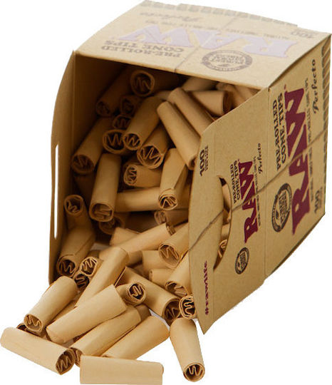 Raw Τζιβάνες Cone Tips 20mm Καφέ 100τμχ