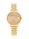 Olivia Burton Bejewelled Lace Damen Uhr mit Gold Metallarmband