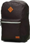 Polo Reflective Σχολική Τσάντα Πλάτης Γυμνασίου - Λυκείου σε Μαύρο χρώμα
