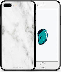 Smartfits Umschlag Rückseite Kunststoff Mehrfarbig (iPhone 8/7 Plus) A00_Sm1-iP-7Plus_MarbleWhite_Ro1