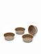 Kitchen Craft Paul Hollywood Φόρμα Ζαχαροπλαστικής για Κέικ Στρογγυλή από Αλουμίνιο 6.5x6.5x2εκ. 4τμχ