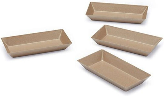 Kitchen Craft Non-stick Aluminum Tart Baking Pan Paul Hollywood 8.5x4.5x1.5cm 4pcs