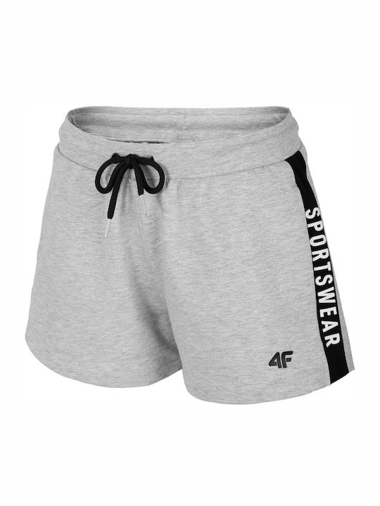 4F H4L20-SKDD003 Femei Pantaloni scurți Pantaloni scurți Gri H4L20-SKDD003-27M