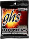 GHS Strings Set Vernickelter Stahl Saiten für E-Gitarre Boomers 6-String Hell 10 - 46" GBL