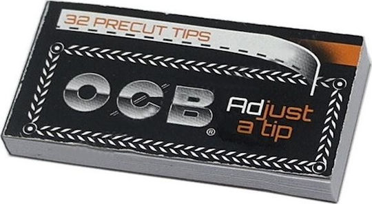 Ocb Adjust A Tip 48mm 2.5cm mit Geschmack Klassisch Weiß 32 Stück