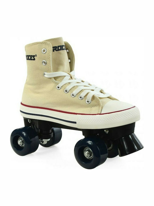 Roces Chuck Adult/Kids Quad Rollers Beige