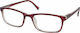 Eyelead E166 Reading Glasses +1.00 in Burgundy color E166 E 166