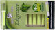 Sertiko Zigarettenpfeifen Extra Slim 5.7mm Grüne 12 Stück