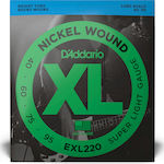 Daddario XL Nickel Bass 40-95