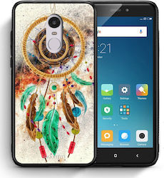 Smartfits Umschlag Rückseite Kunststoff Mehrfarbig (Redmi Note 4) A00_Sm1-Xi-RdmNot4_BohoDreamCatcher_Ro1