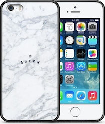 Smartfits Umschlag Rückseite Kunststoff Mehrfarbig (iPhone 5/5s/SE) A00_Sm1-iP-5_MarbleQueen_Ro1