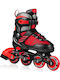 Spokey Keres Inline Αυξομειούμενα Rollers Κόκκινα Παιδικά