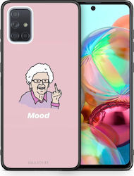 Umschlag Rückseite Kunststoff Mehrfarbig (Galaxy A71)