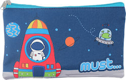 Must Team Spaceship Pencil Case Blue