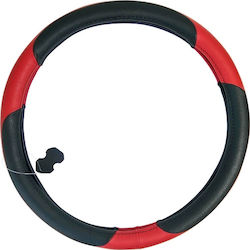Auto Gs Car Steering Wheel Cover with Diameter 40cm Leather Black