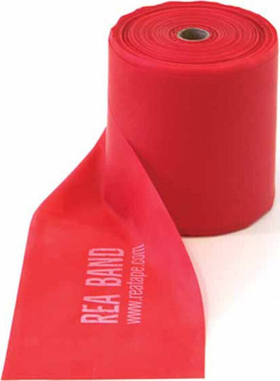 Rea Tape Rea Tape Widerstandsbänder Mäßiges Rotes Elastisches Band 46m 46m