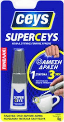 Ceys Superceys Gel Glue Superglue 5gr με Πινελάκι