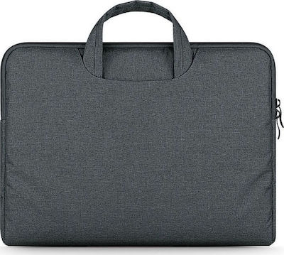 Tech-Protect Briefcase Tasche Schulter / Handheld für Laptop 15" in Gray Farbe