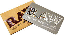Raw Grinder Shredder Card 88mm Ασημί