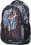Polo Phantom Σχολική Τσάντα Πλάτης Δημοτικού Πολύχρωμη Μ34 x Π20 x Υ49cm
