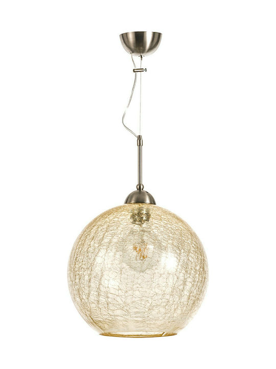 Inlight 4289Β-1 Pendant Lamp E14 Honey