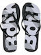 BodyTalk 1201-905577 Men's Flip Flops Μαύρο / Άσπρο