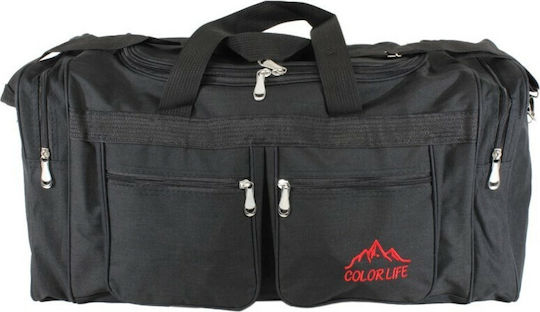 Colorlife Sack Voyage Black Fabric L70xW28xH30cm