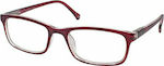 Eyelead E166 Reading Glasses +1.75 in Burgundy color E166 Ε 166 E 166