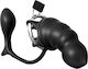 Pipedream Anal Fantasy Elite Ass-Gasm Cock Blocker Peniskäfig in Schwarz Farbe