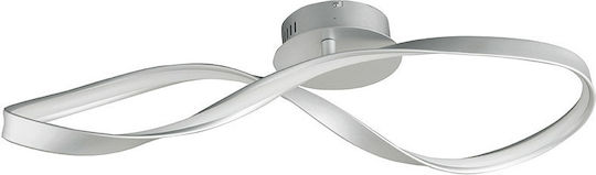 Ondaluce Spark Deckenleuchte 85cm Weiß mit Integrierter LED
