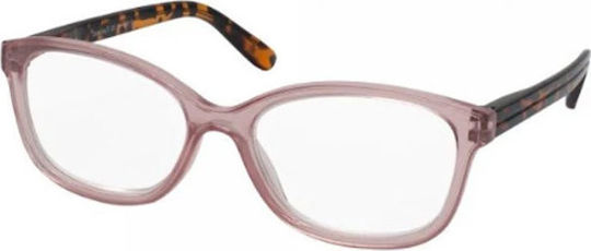 Eyelead E180 Women's Reading Glasses +2.50 in Pink color E 180