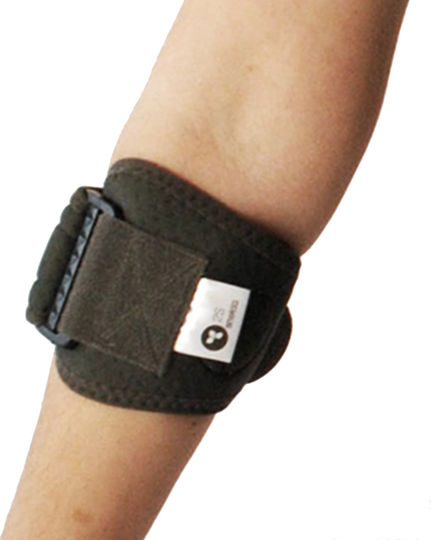 2S Paramedical Elbow Support for Epicondylitis in Black color 10.07.007