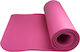 Power System Fitness Yoga Mat Plus PS-4017 Στρώμα Γυμναστικής Ροζ Pink (180x60x1cm)