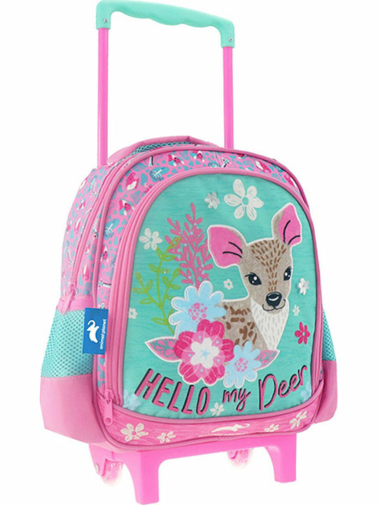 Animal Planet Deer Bag Trolley Pink 8Liters Animal Planet Deer Bag Trolley Pink 8Liters