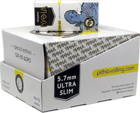 Pythia Vată pentru țigări Simplu 5.7mm 150x18buc