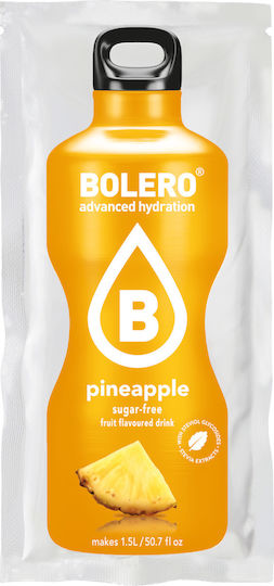 Bolero Juice Powder 1.5L in Water Pineapple Sugar Free 9gr 1pcs I002984